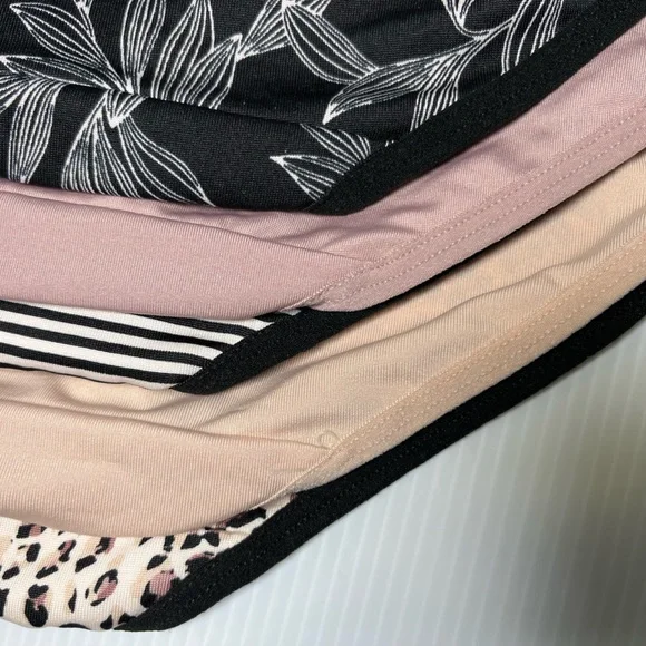 Nicole Miller Full Coverage Super Soft & Silky Smooth Stretch 5pc Briefs Set - Picture 10 of 13